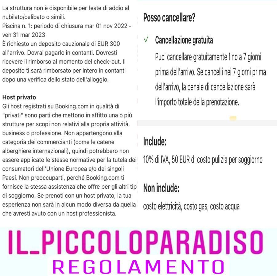 Il Piccolo Paradiso Seravezza Eksteriør billede